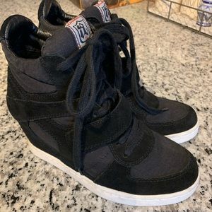 Ash Cool High Top Wedge Sneaker size 40